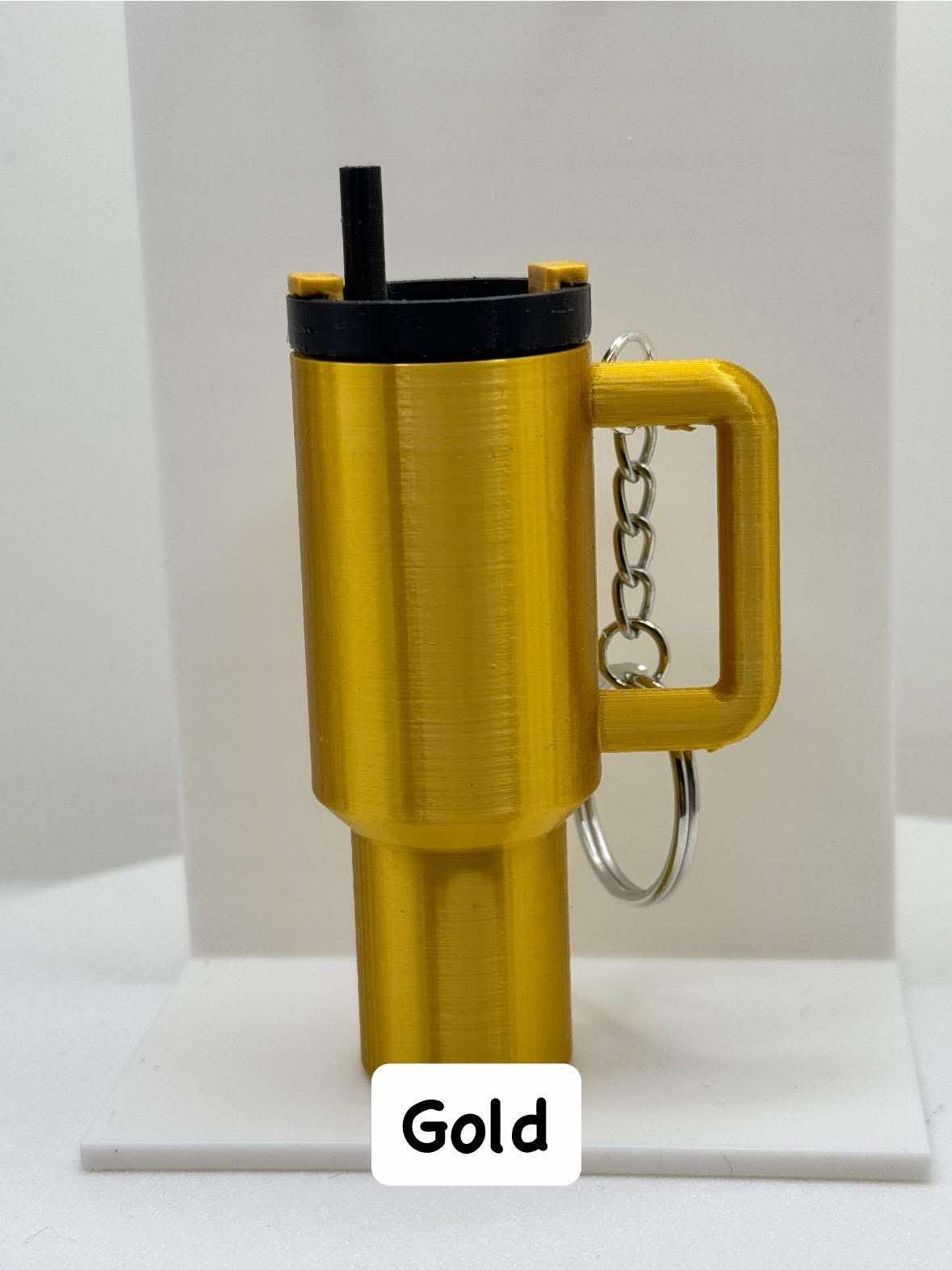 Stanley Cup Chapstick Holder Keychains - Standard