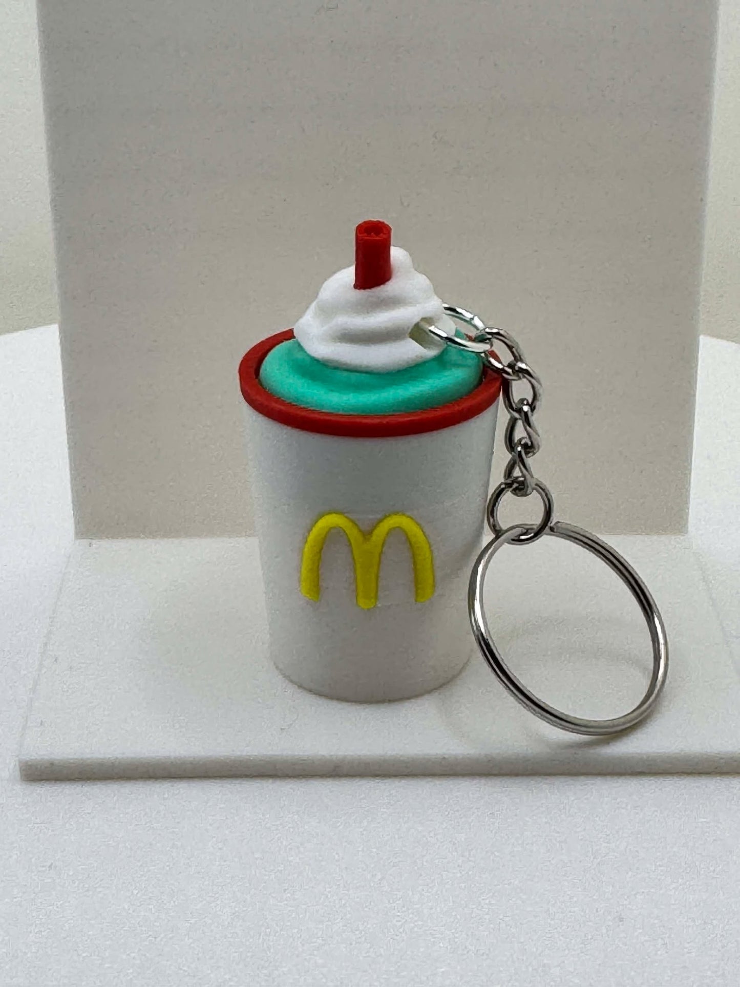 Shamrock Shake Fidget Clicker Keychain