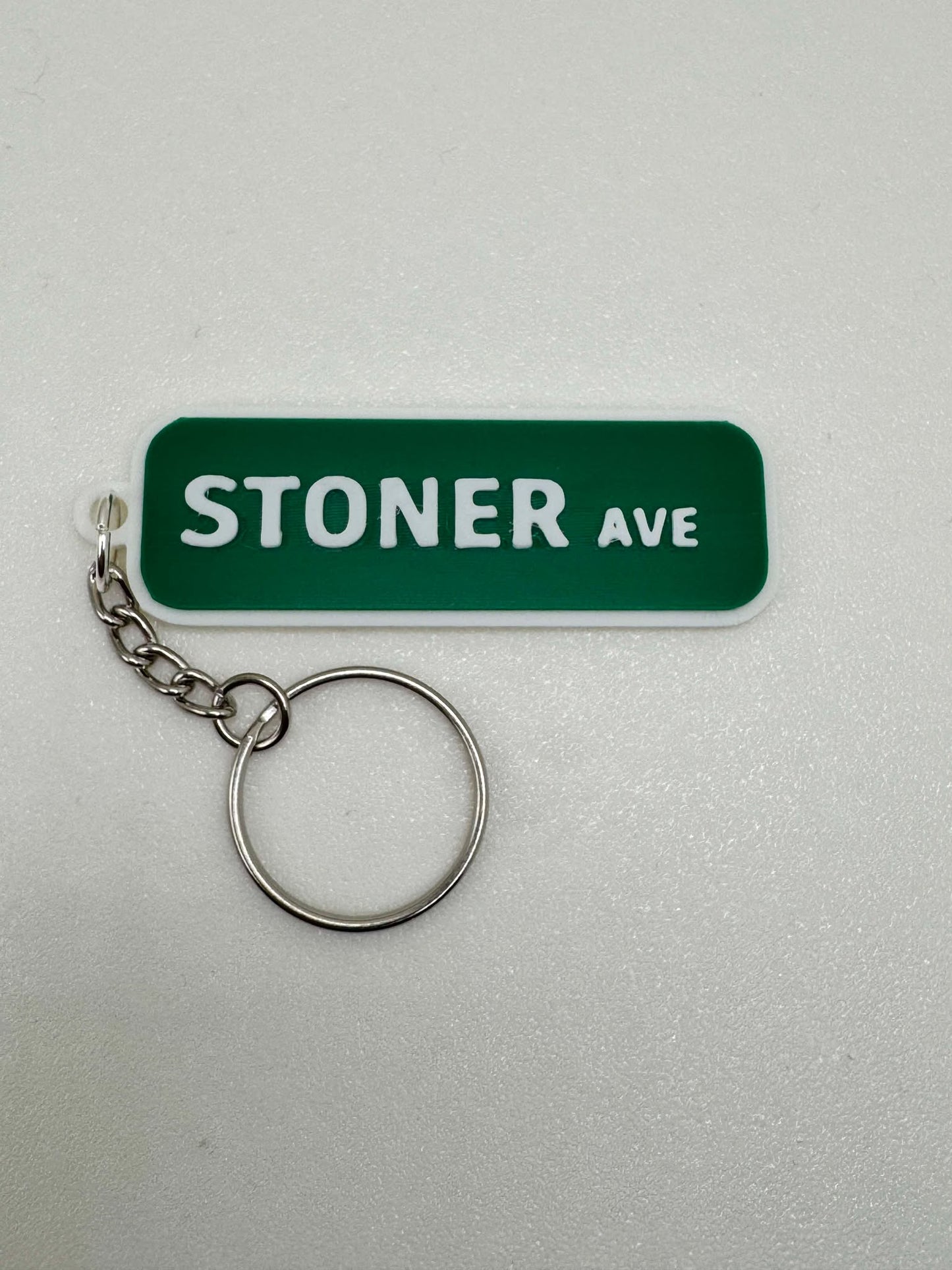 420 Street Sign Keychains