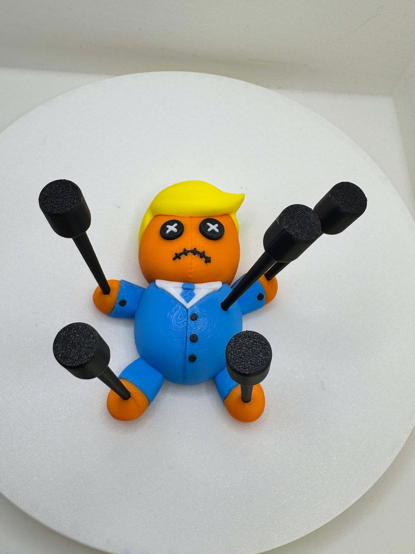 Orange Man Voodoo Doll