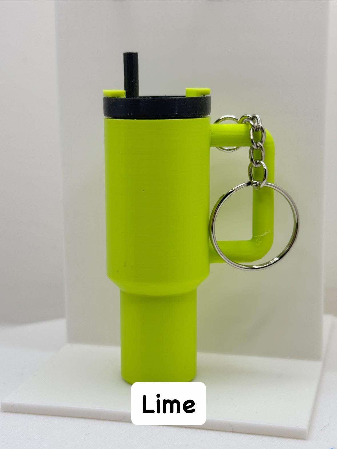 Stanley Cup Chapstick Holder Keychains - Standard