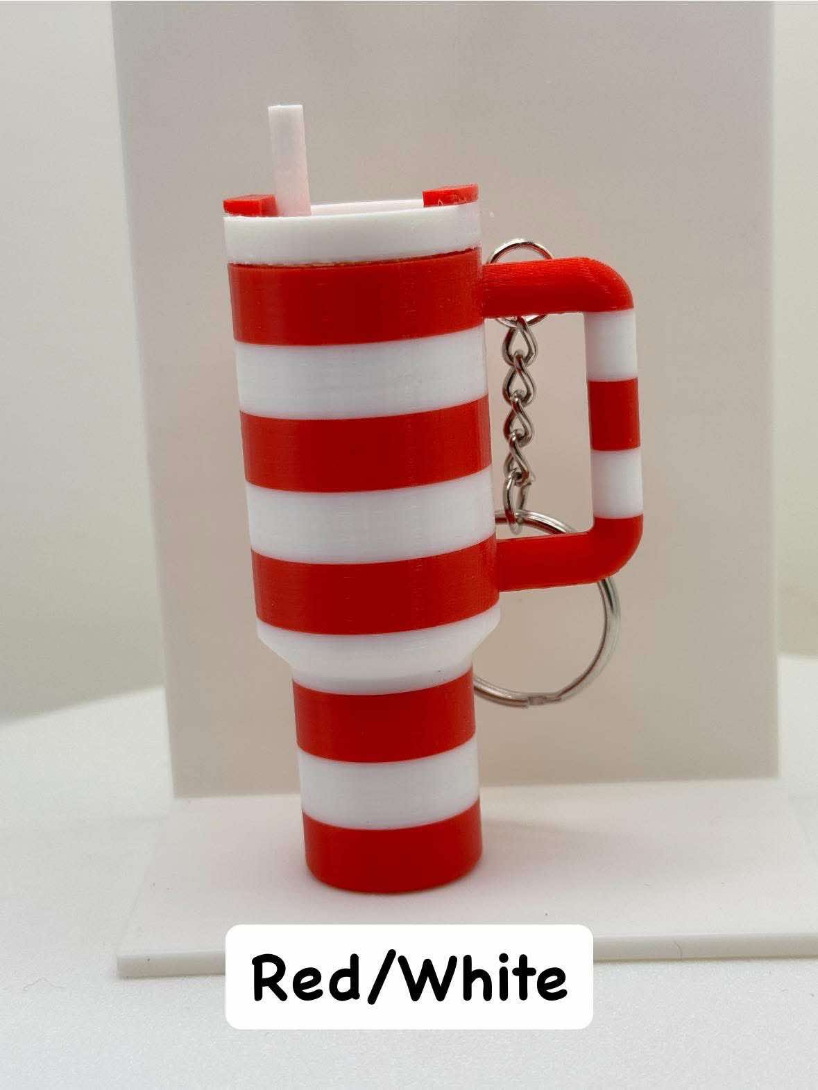 Stanley Cup Chapstick Holder Keychains - Standard
