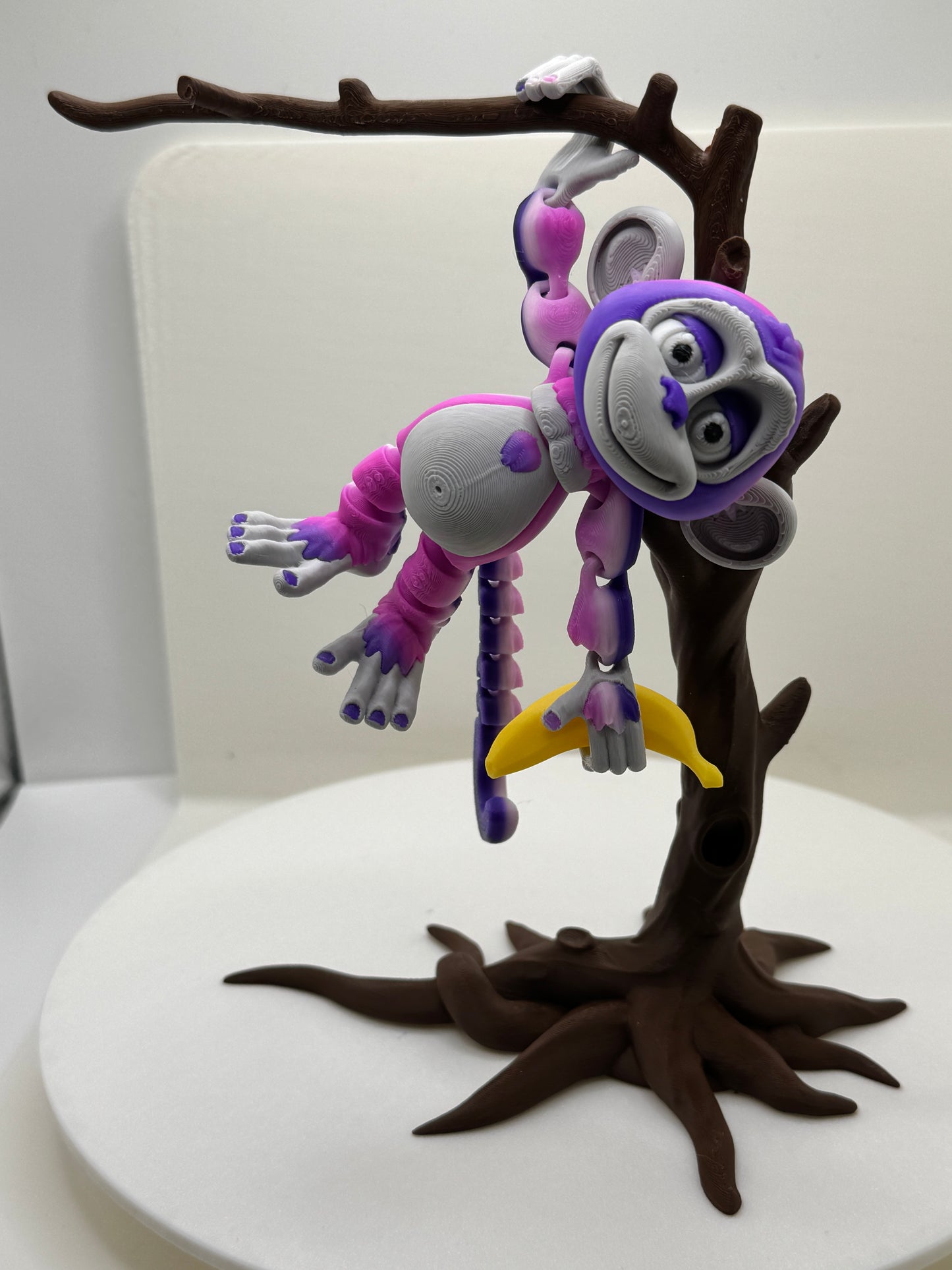 Monkey with Tree and Banana