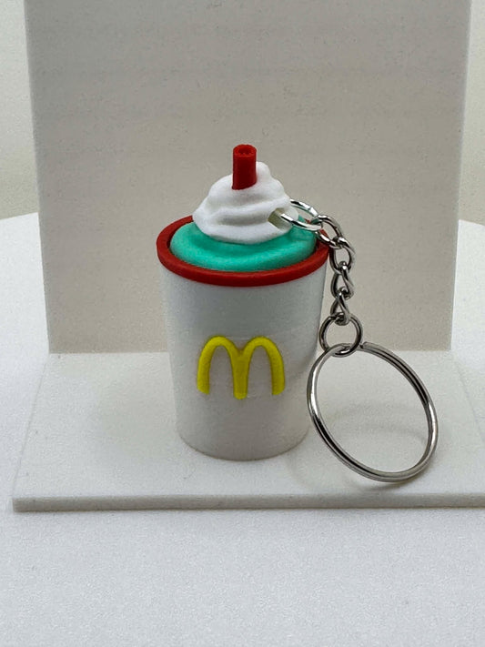 Shamrock Shake Fidget Clicker Keychain