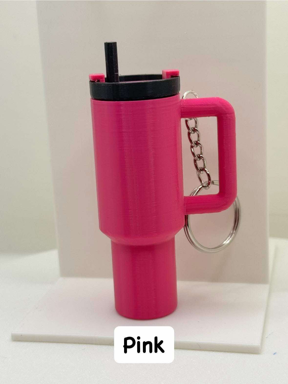Stanley Cup Chapstick Holder Keychains - Standard