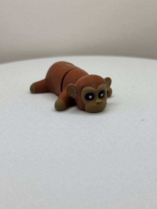 Monkey (Laying Down) Mini Pocket Pal