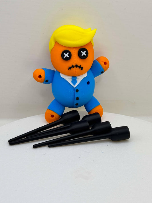 Orange Man Voodoo Doll