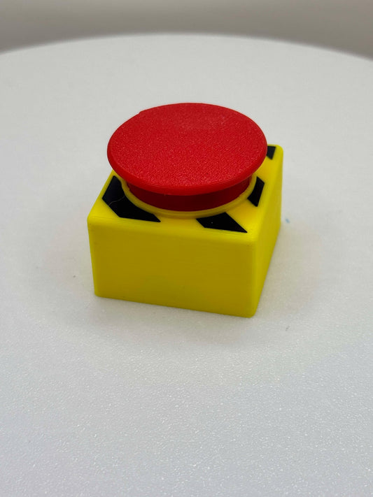 Warning Button Fidget Clicker