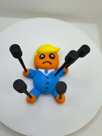 Orange Man Voodoo Doll