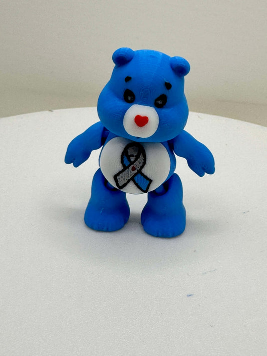 Diabetes Awareness Bear Mini Pocket Pal