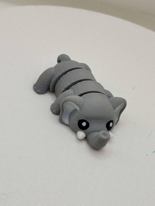Laying Elephant Mini Pocket Pal