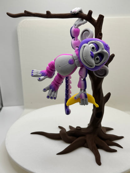 Monkey with Tree and Banana