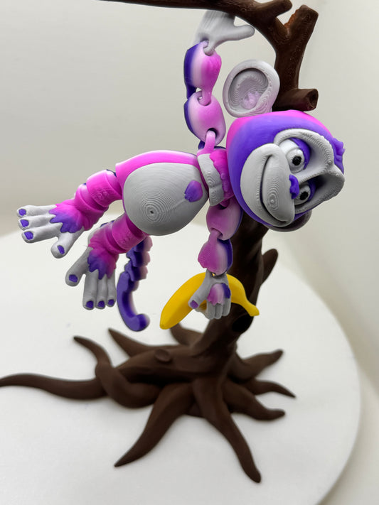 Monkey with Tree and Banana